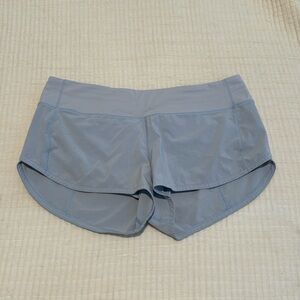 light blue lululemon shorts